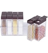 Salt and Pepper Shakers With Lid