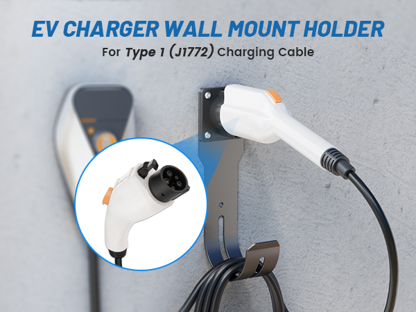 j1772 ev charger holder