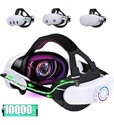 Comfort Head Strap Compatible with Meta Quest 3S/Quest 2/Quest 3 Head Strap, Adjustable Elite Str...