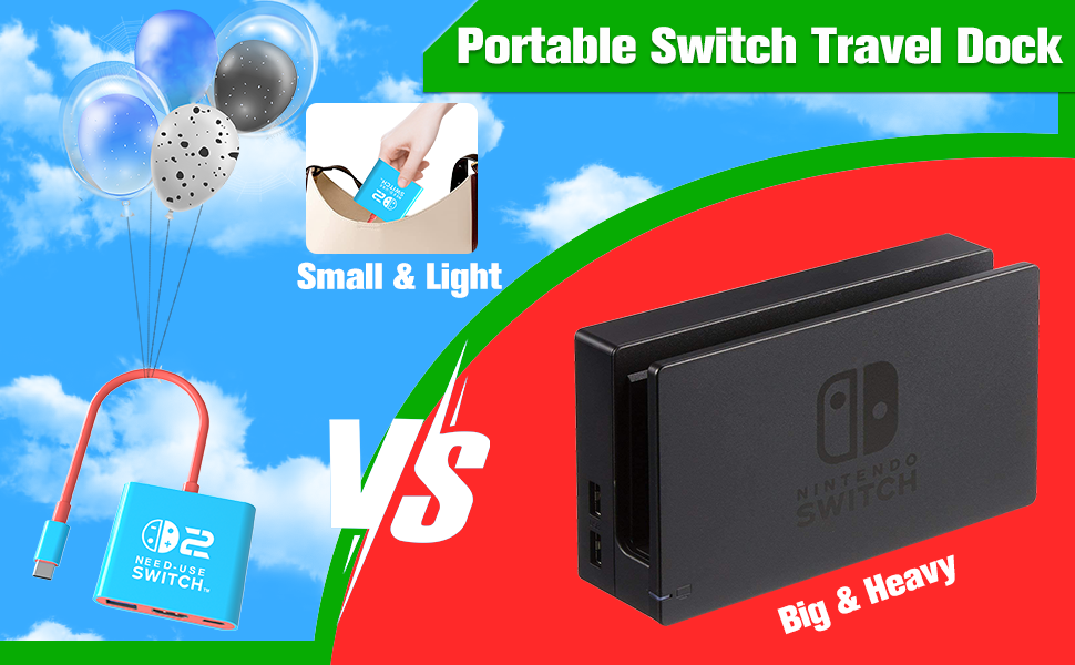 switch 2 tv adapter