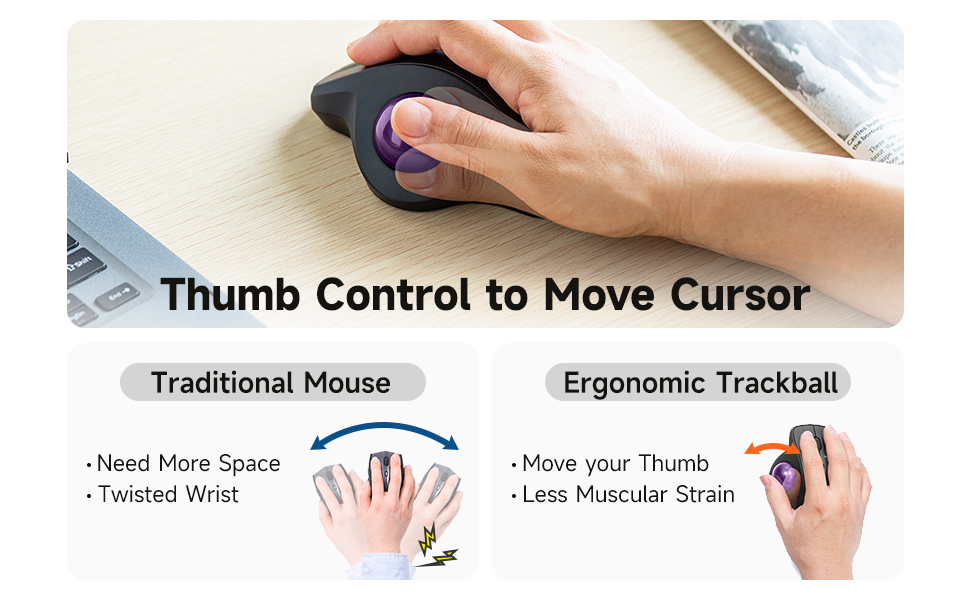 gaming mouse trackball usb