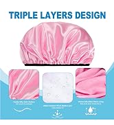 5 PCS Terry Cloth Shower Caps Sets