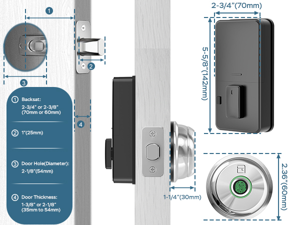 Lock Size