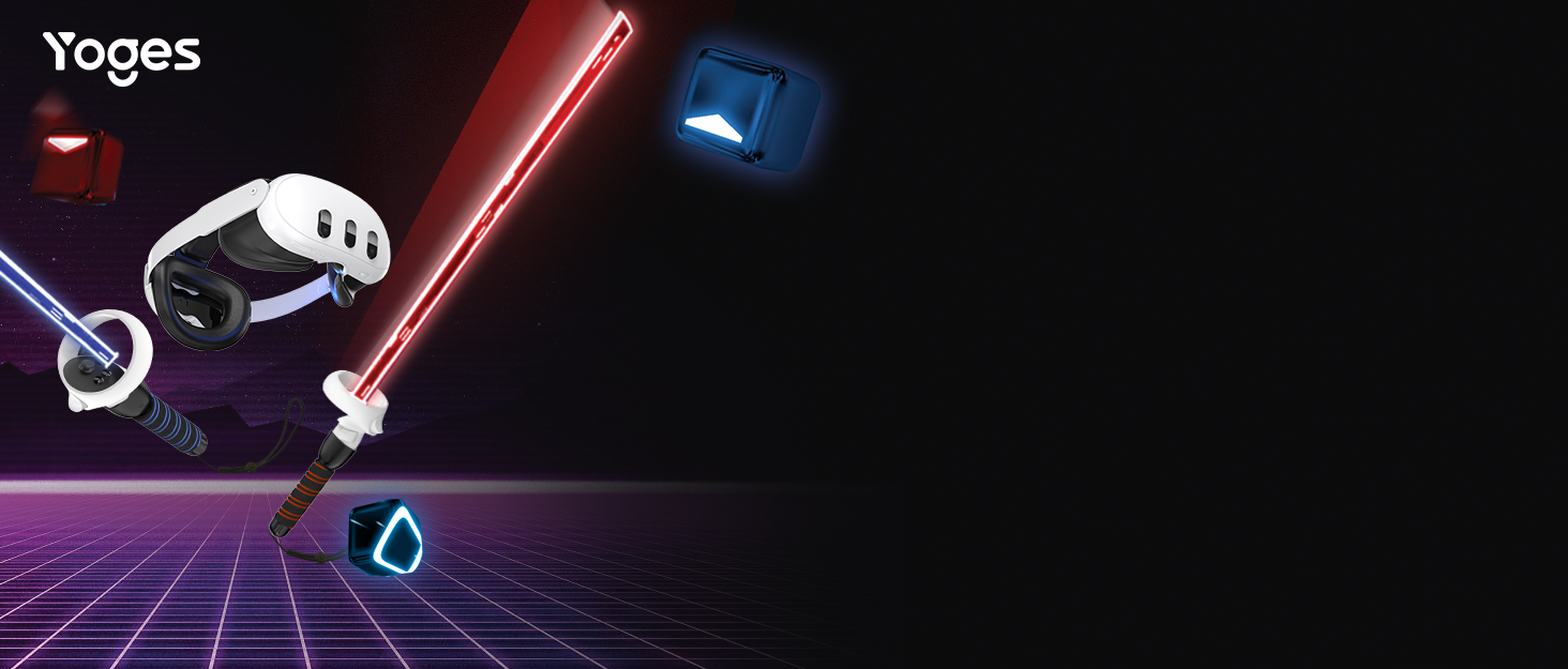 YOGES Handle Attachments Compatible with Oculus Quest 2 Controller