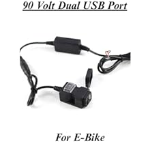 90 Volt Usb Port for E Bike ebike USB Port Charging port for E bike Electric Bike ledctric Bike