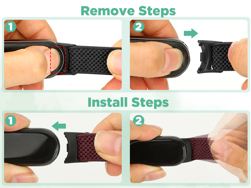 Xiaomi mi band 8 elastic watch band