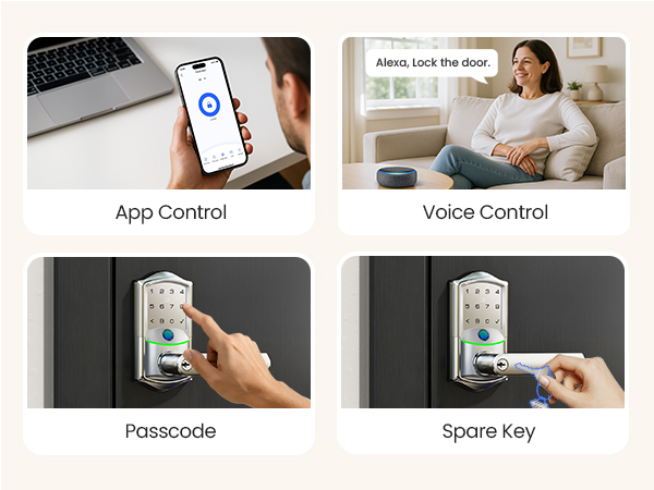 keyless entry door lock