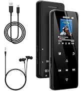 MP3 Player with Bluetooth 5.3, 32GB Portable Music Player with Speaker, HiFi Lossless Audio, Expa...