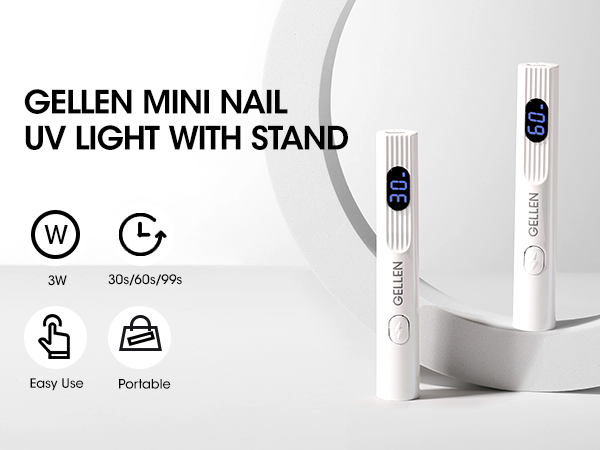 Gellen uv light for gel nails