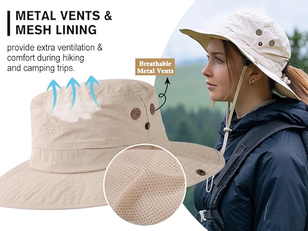 breathable ventilation cool air mesh lining