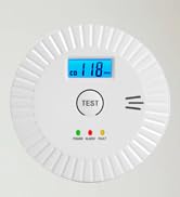1 Pack Smoke Detector Carbon Monoxide Detector Combo Battery Powered,Carbon Monoxide Detector Smo...