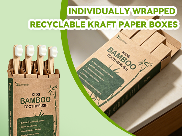 kids Bamboo Toothbrush