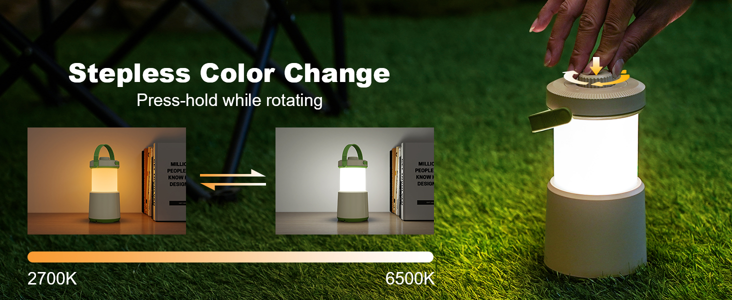 HALOSTORMS Color Change camp lantern