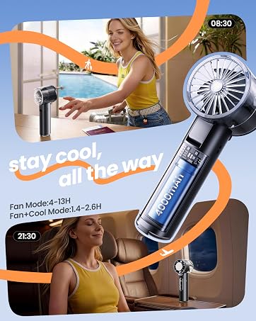 small handheld fan