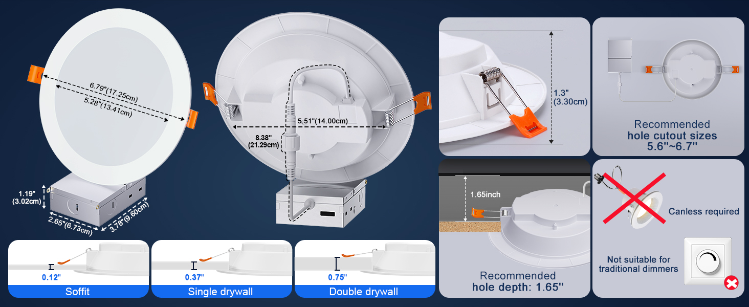 canless downlight