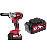 AVID POWER 1/2 Impact Gun 20V Cordless Impact Wrench Bundle with Extra Battery