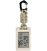 Digital Thermometer,Room Thermometer Indoor,Temperature Humidity Monitor with Display Time Date,H...