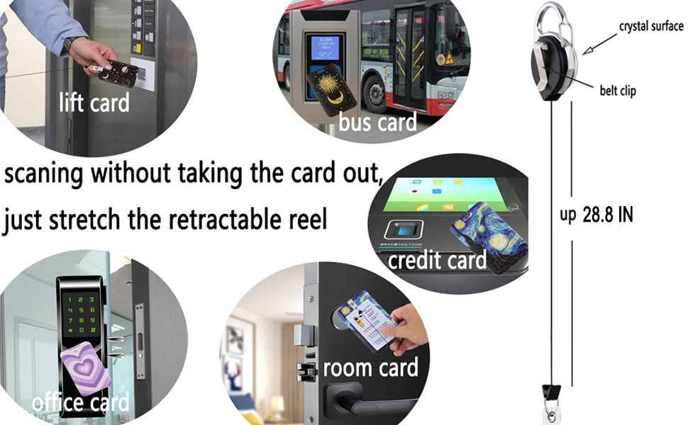scaning without taking the card out