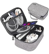 sisma electronics travel organizer for cords chargers accessories
