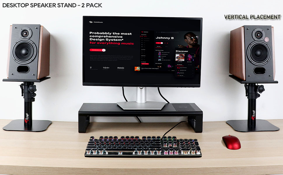 desktop speaker stand