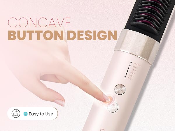 Hair Straightener Brush
