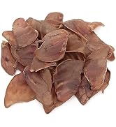 Best Pet Supplies GigaBite Whole Pig Ears for Dogs - All-Natural Slow-Roasted Chews that Clean Te...