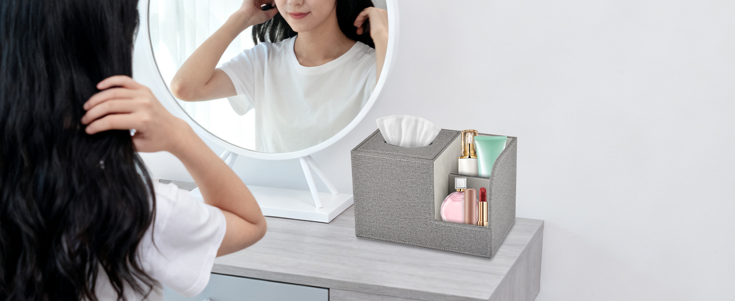 XNONE PU Leather Tissue Box Cover