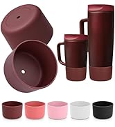 Mity rain 2PCS Protective Boot for Owala SmoothSip Slider with Handle 12 oz & 24 oz, Tumbler Sili...