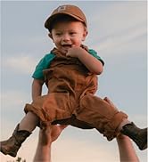 Carhartt Boys SP23 Brown Shortall Pant Set