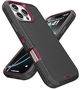 Jelanry Case for iPhone 16 Pro Max 5G 6.9-inch, Heavy Duty Rugged & Dual-Layer Shockproof Drop Pr...