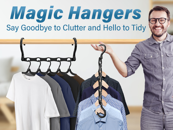 hangers space saving magic hangers dorm room essentials closet organizer