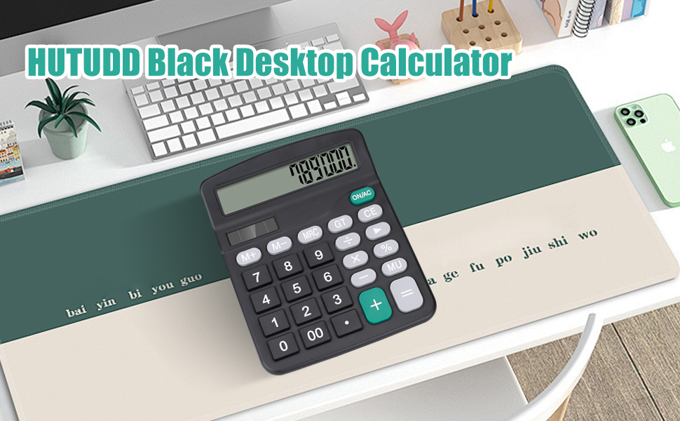 Desktop Calculator Black-1
