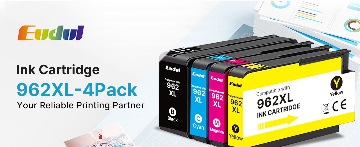 962XL ink cartridges combo pack