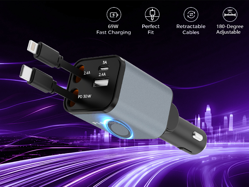 phone charger for car car charger adapter car charger usb c iPhone car charger