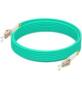Hamadap- 3M/10ft OM3 LC to LC Fiber Patch Cable, Length Options: 0.5m-20m, 10GB/40GB Multimode Du...