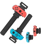 Auarte 2 Pack Wrist Band for Nintendo Switch Dance Games, Adjustable Wrist Strap for Switch Dance...