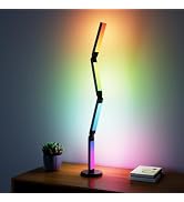 Led Desk Lamp with Atmosphere Lighting, Smart RGB LED Desk Lamp-Music Sync and 16 Million DIY Col...