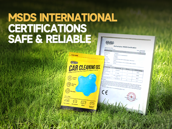 MSDS-certified car cleaning gel proves safe, reliable, and essential truck accessories