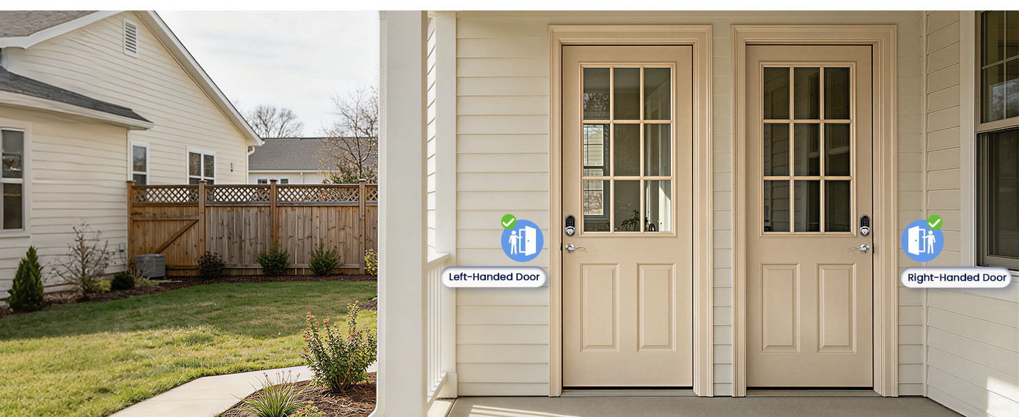 front door lock set