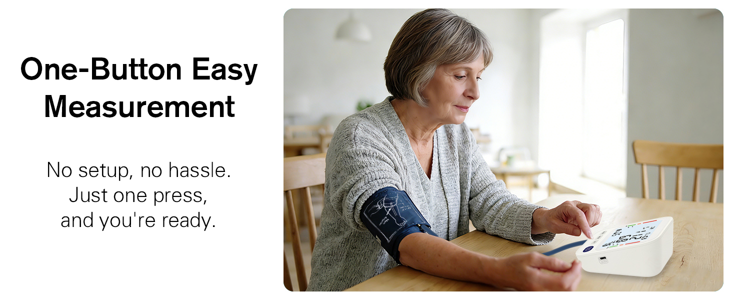 One-Button Easy Measurement