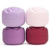 Mabnuby Travel Containers for Cosmetics Toiletries 0.88 Oz 4 Pack Small Silicone Refillable Mini ...