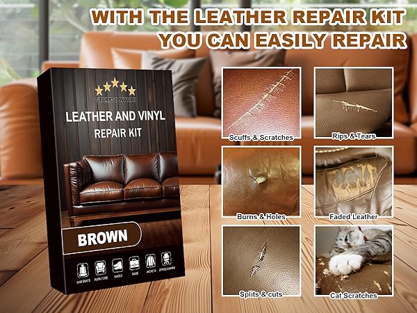 leather repair kit for car seat
