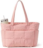 SODEER Tote Bag for Women Puffer,Travel Tote Bag with Laptop Compartment Lightweight,Work Handbag...