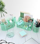 green desk organizers