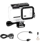 Suptig Waterproof Case Dive Case Compatible for DJI Action 5 pro/Action 5/4/3, for Diving Scuba S...