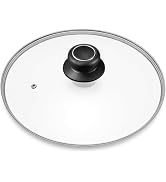 11 Inch Glass Lid for Frying Pan, Fry Pan Lid, Skillet Lid, Pan Lid with Handle,- Fully Assembled...