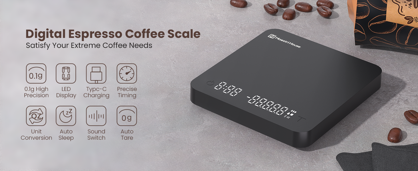 Maestri House S1 Air Coffee Scale