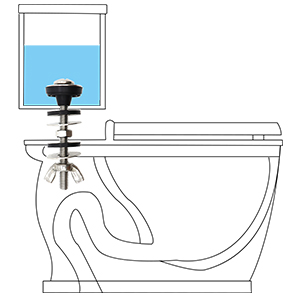 5-Universal Toilet Tank to Bowl Bolts Kit