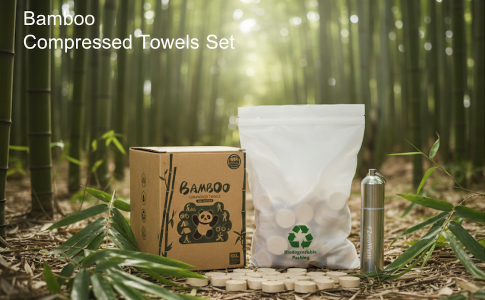 bamboo compressed towel tabletsbamboo compressed towel tablets