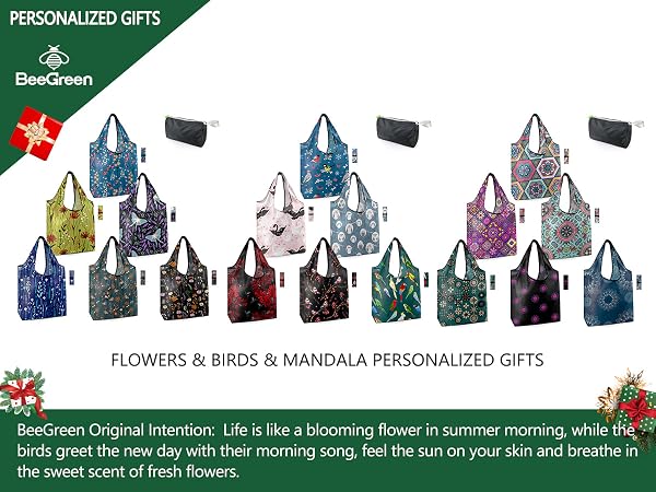 Birds and flowers